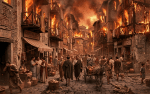 Rome burning